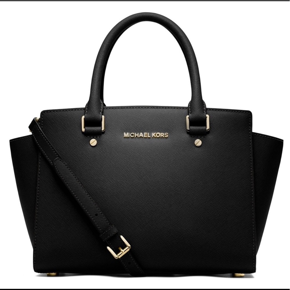 Michael Kors large Selma saffiano leather bag